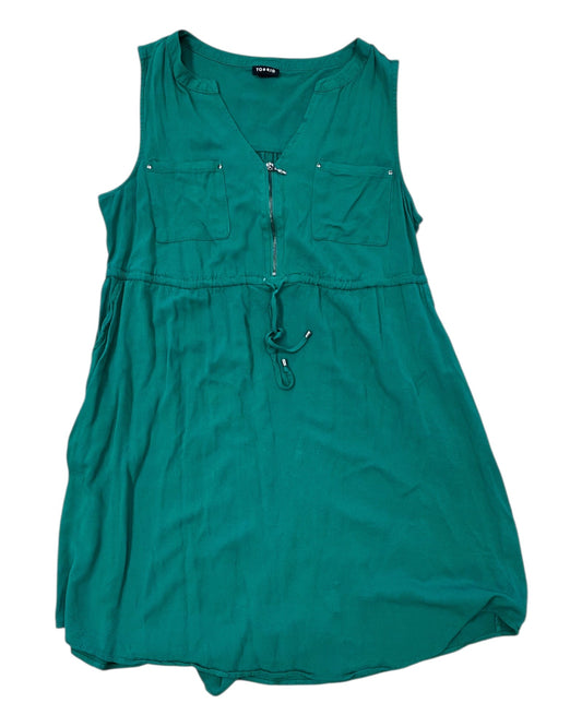 Dress Casual Midi By Torrid In Green, Size:10
