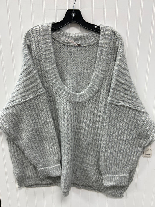 Sweater By Free People In Grey, Size:L