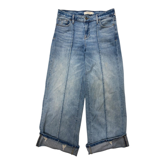 Jeans Wide Leg By Hidden In Blue Denim, Size:2