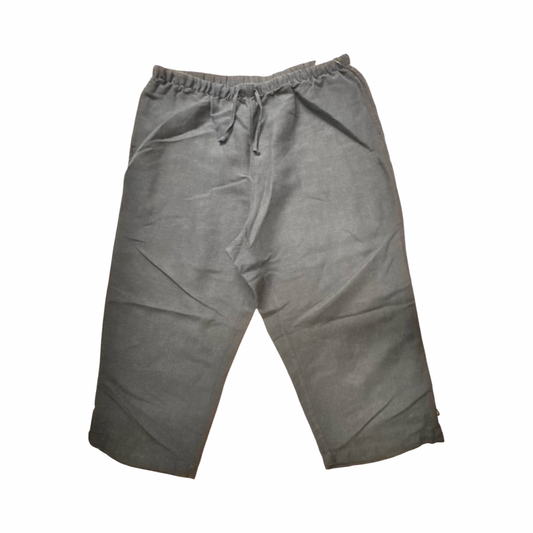 Pants Cropped By Christopher And Banks In Navy, Size:L