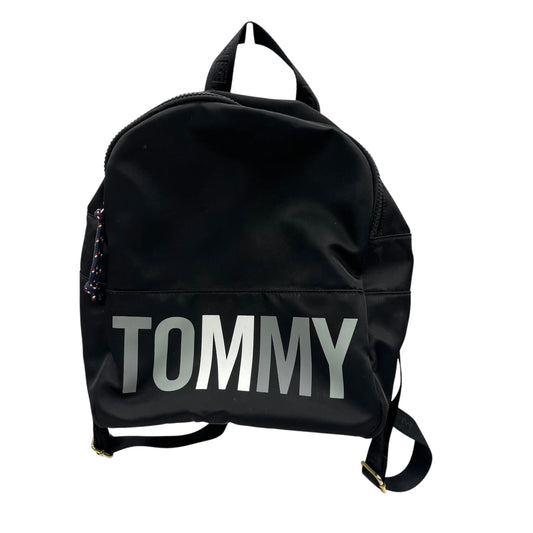 Backpack By Tommy Hilfiger In Black, Size:Medium