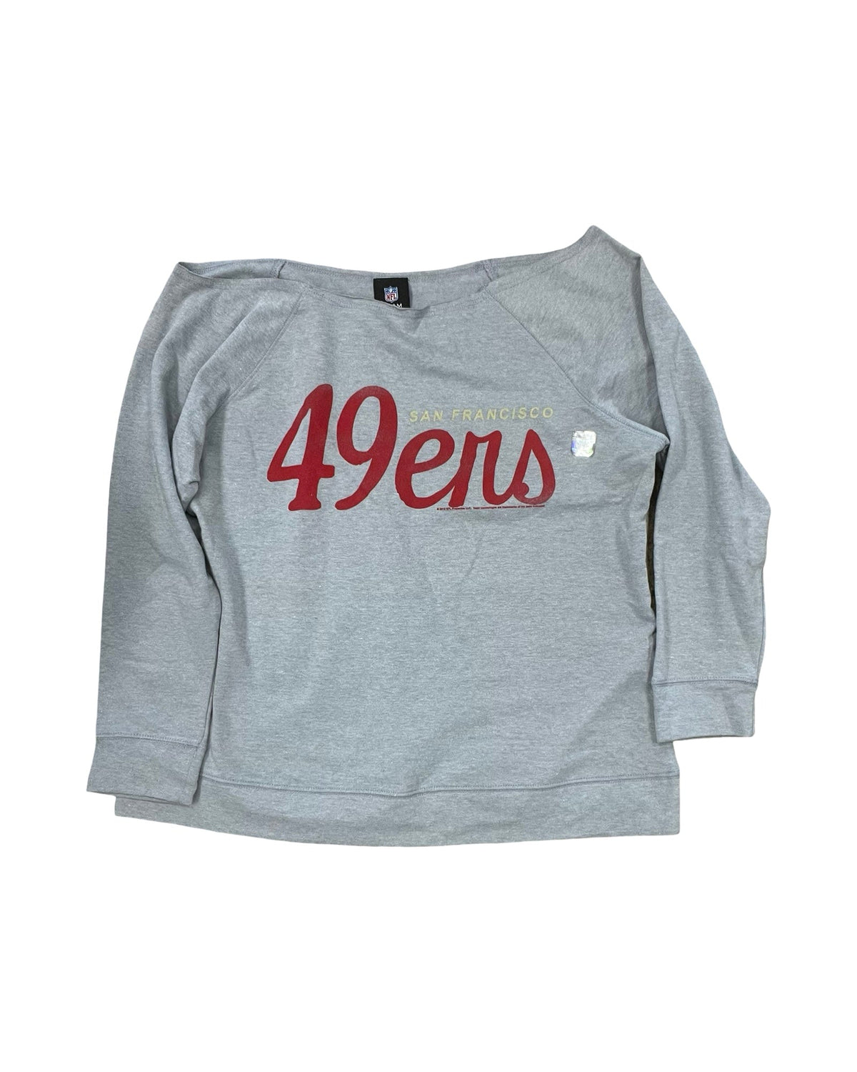 Sweatshirt Crewneck By Nfl In Grey, Size:L