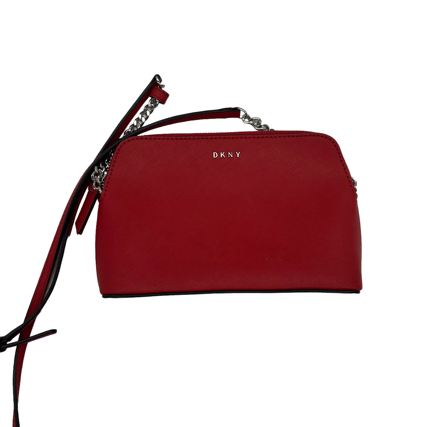 RED CROSSBODY by DKNY, SIZE SMALL