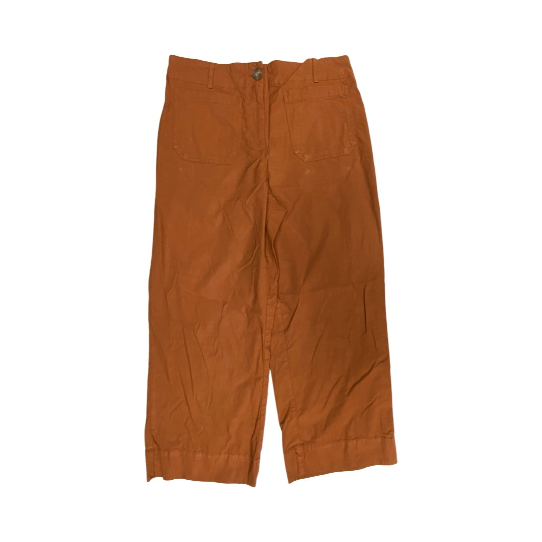 Pants Wide Leg By Hilary Radley In Brown, Size:12