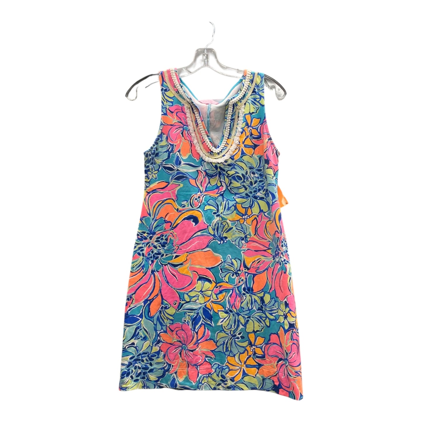 Dress Designer By Lilly Pulitzer In Blue & Pink, Size:S