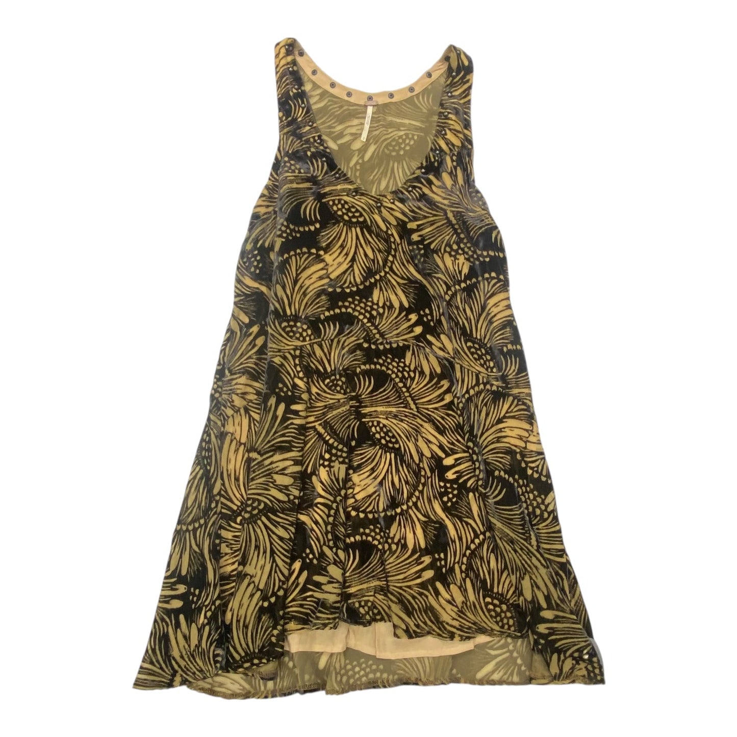 Dress Casual Short By Free People In Black & Tan, Size:S