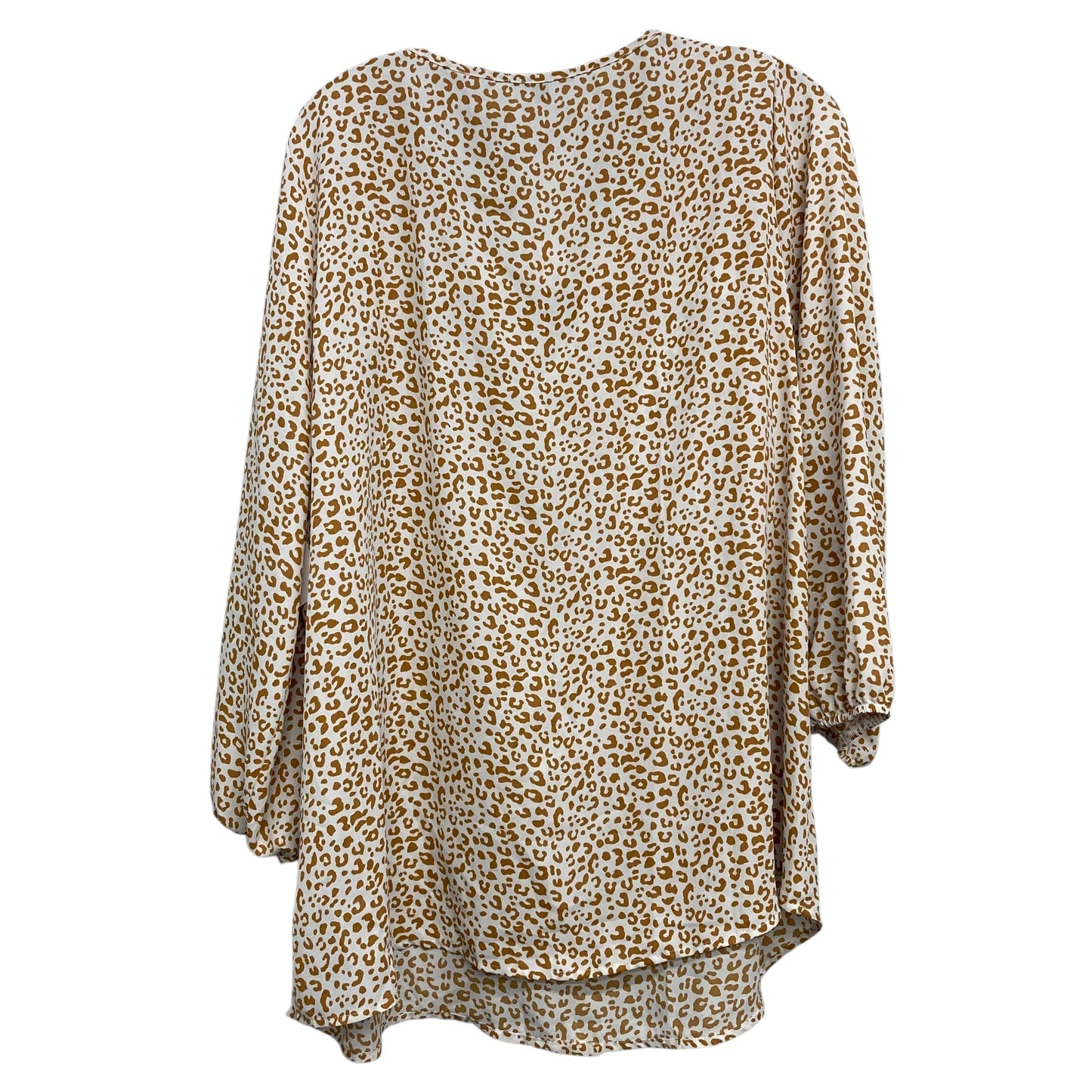 Top Ls By West Kei In Animal Print, Size:1X