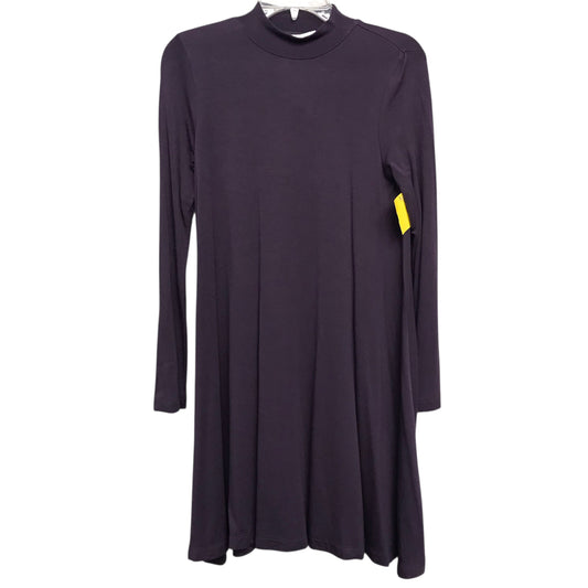 Dress Sweater By Loft In Purple, Size:Xs