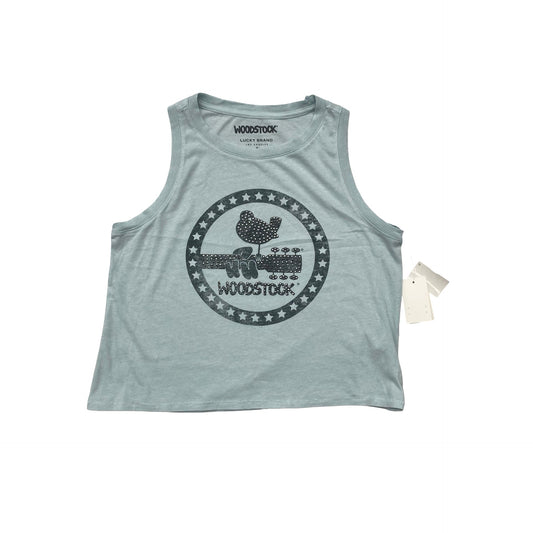 Top Sleeveless By Lucky Brand In Blue, Size:S