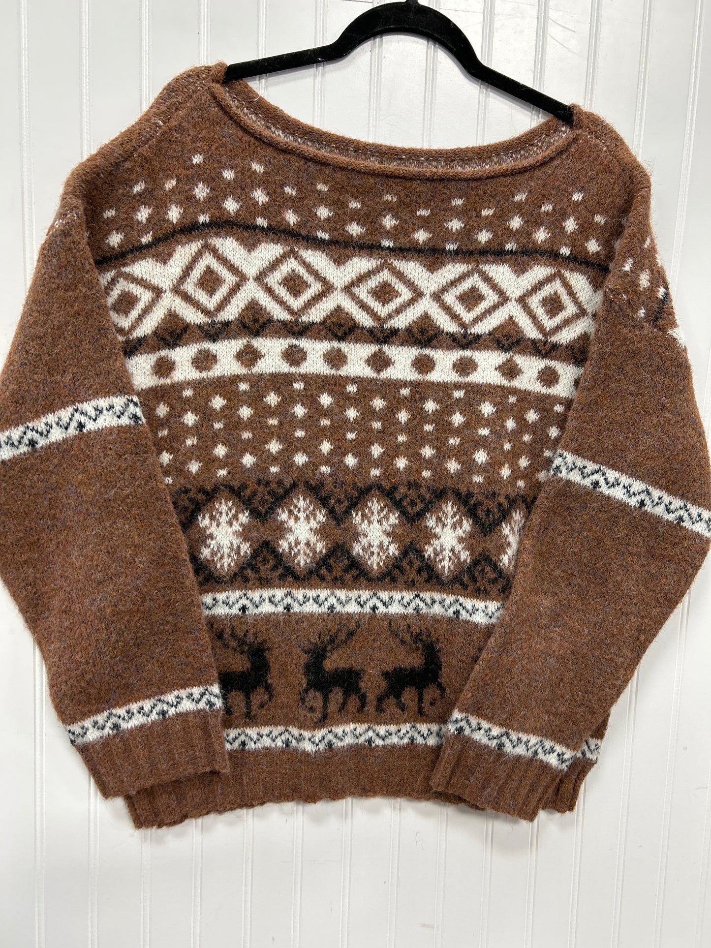 Sweater 2Pc By Clothes Mentor In Brown, Size:M