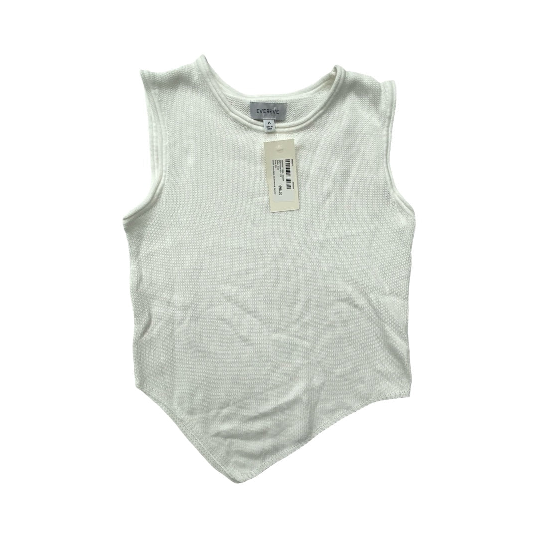 Vest Sweater By Evereve In Ivory, Size:Xs