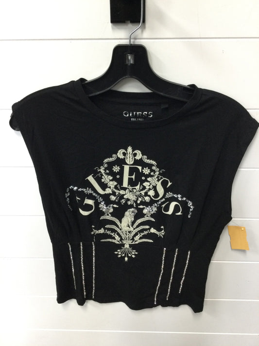 Top Ss By Guess In Black, Size:S