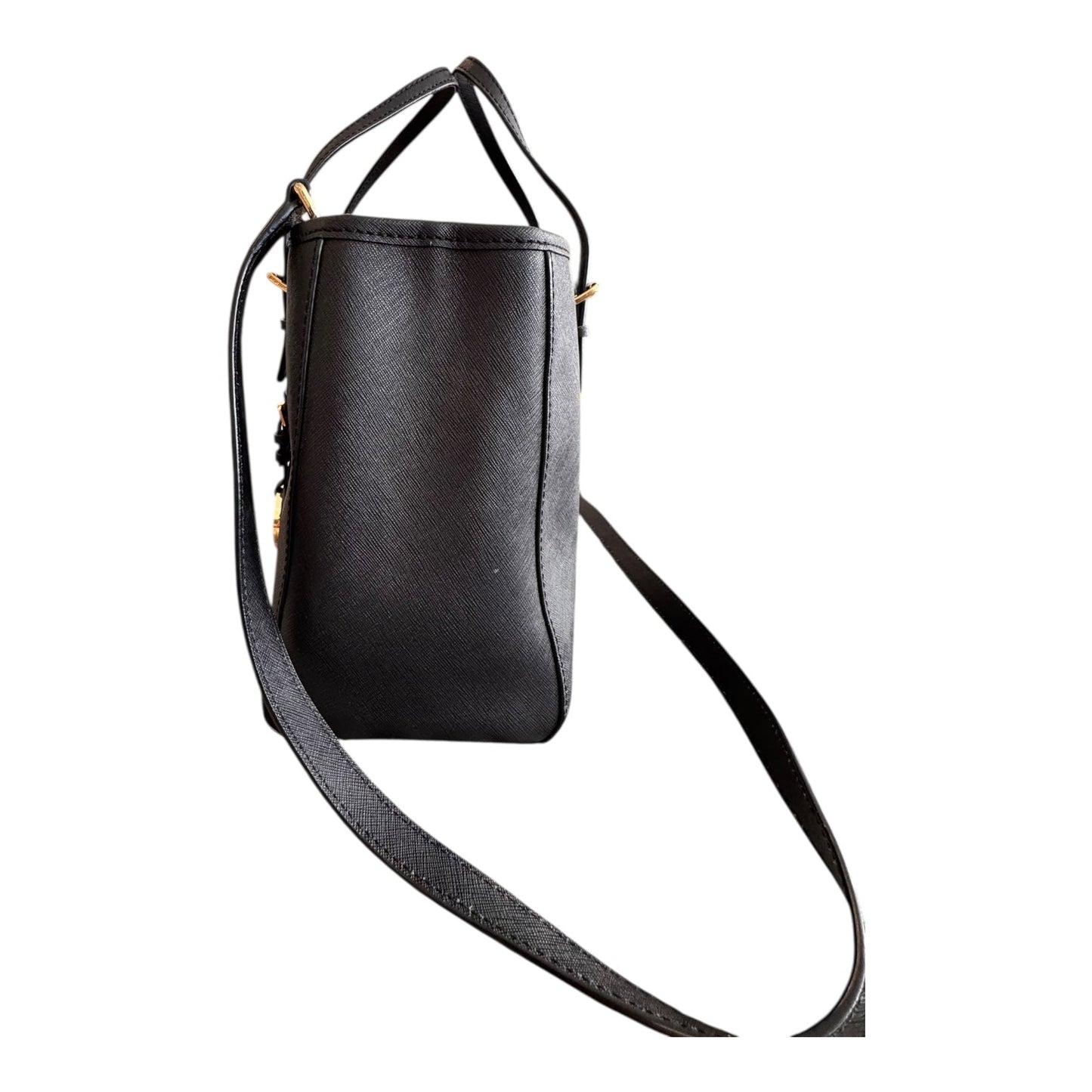 Handbag Designer By Michael Kors In Black, Size:Medium