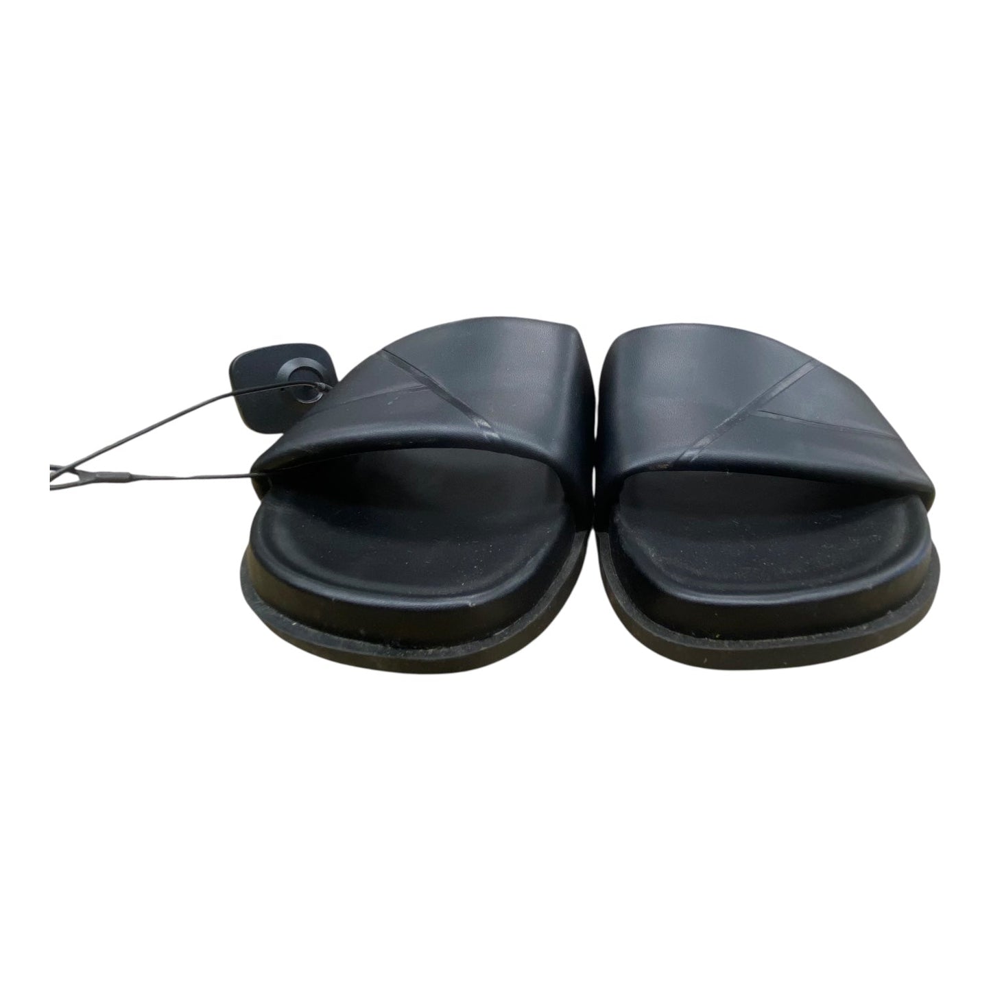 Sandals Flats By Franco Sarto In Black, Size:9.5