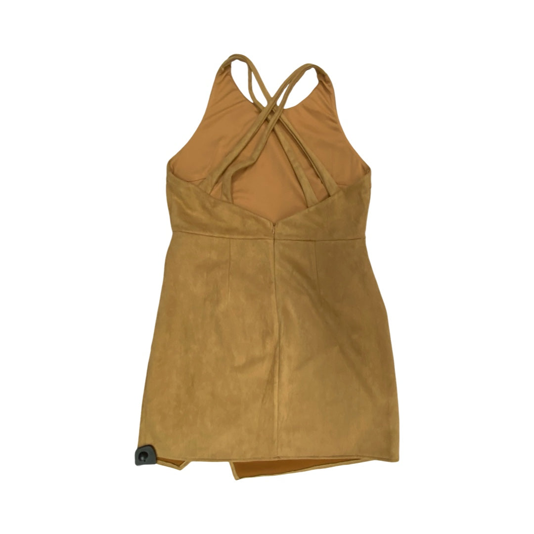 Dress Party Short By Baevely In Brown, Size:L