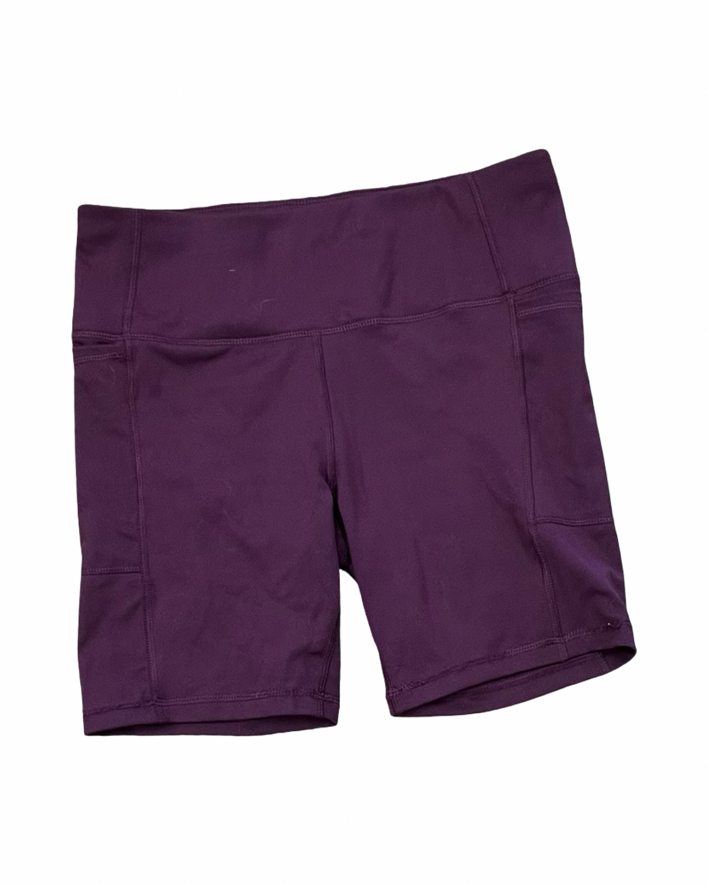 Athletic Shorts By Athletic Works In Maroon, Size:M