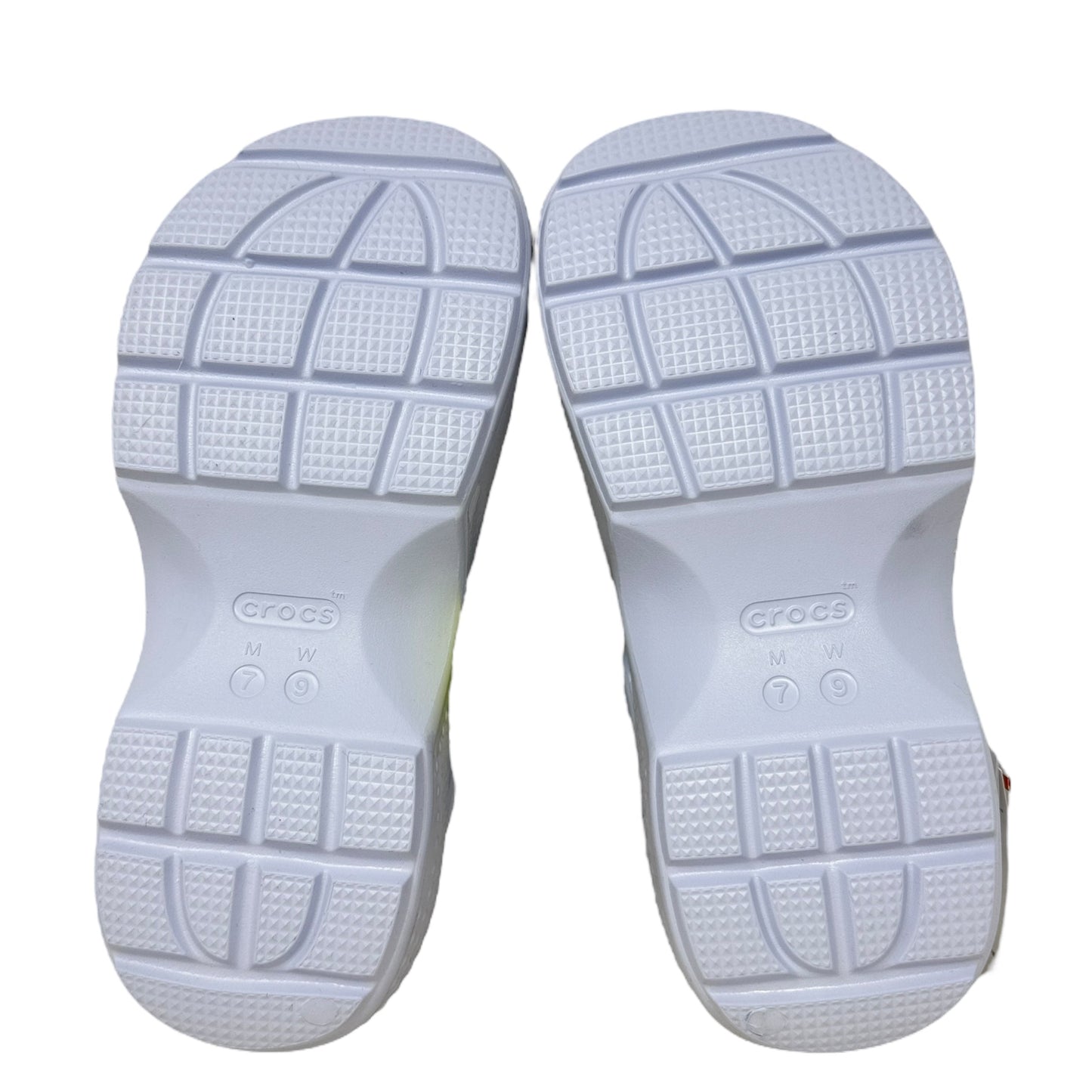 Stomp High Shine Platform Clogs By Crocs In Blue, Size: 9