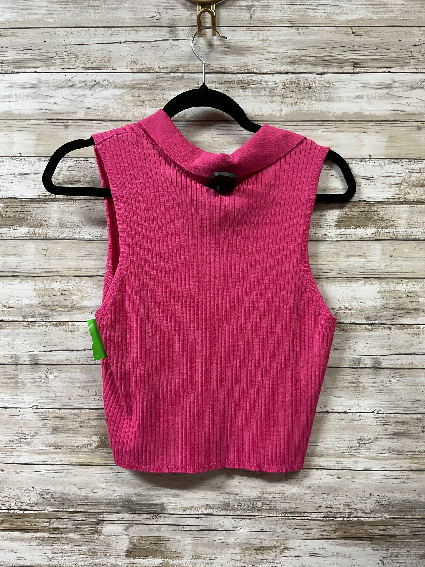 Top Sleeveless By Crown And Ivy In Pink, Size:L