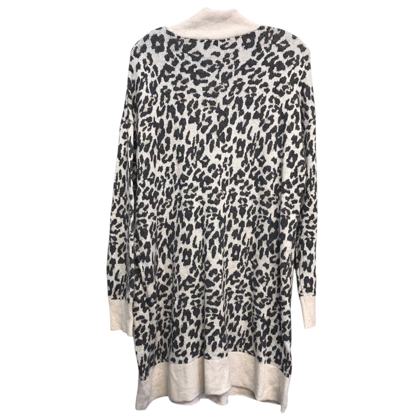Dress Sweater By Loft In Animal Print, Size:L
