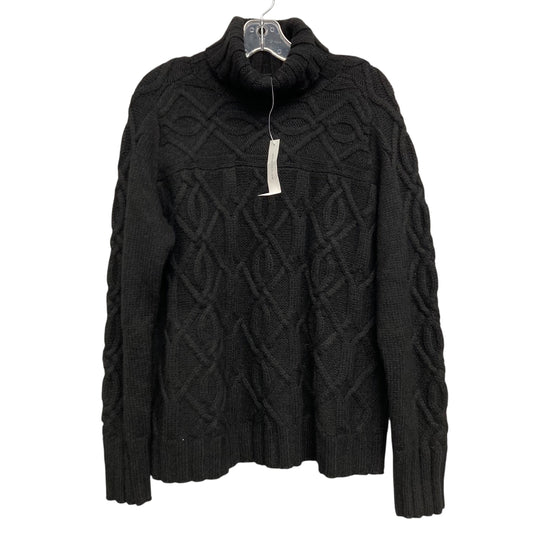 Sweater By Ann Taylor In Black, Size:Xl