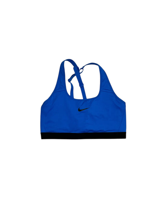Athletic Bra By Nike Apparel In Blue, Size:L