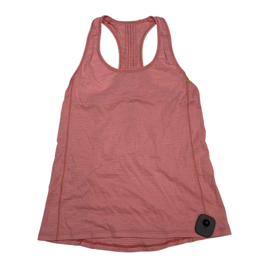 Athletic Tank Top By Lululemon In Pink, Size:S