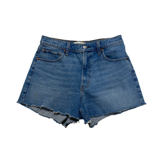 Shorts By Abercrombie And Fitch In Blue Denim, Size:10
