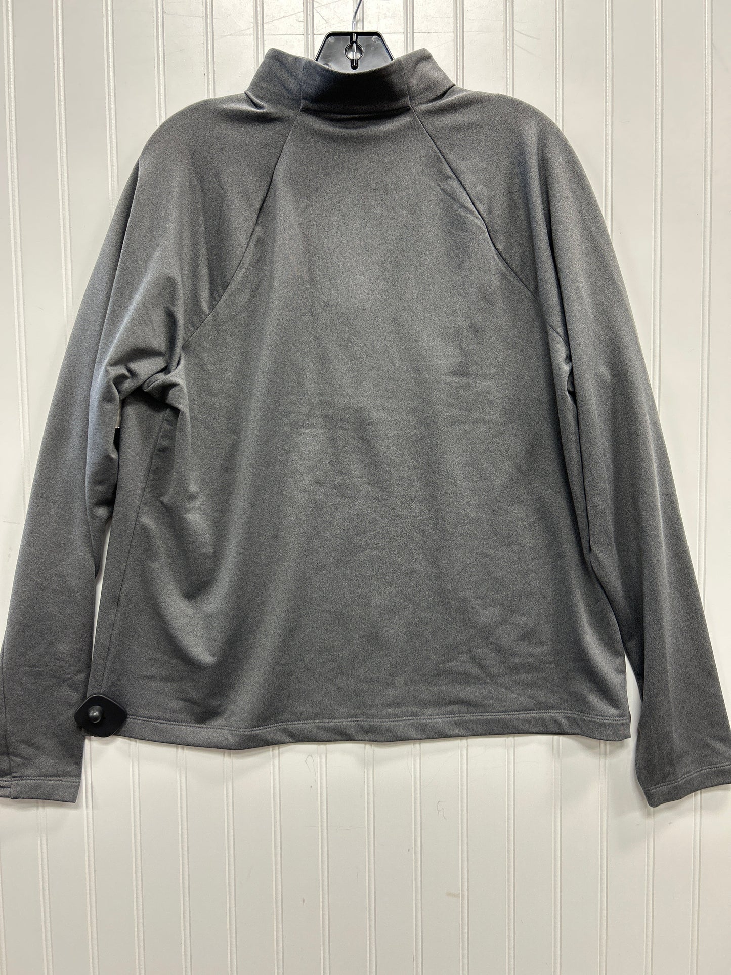 Athletic Top Ls Collar By Under Armour In Grey, Size:Xl