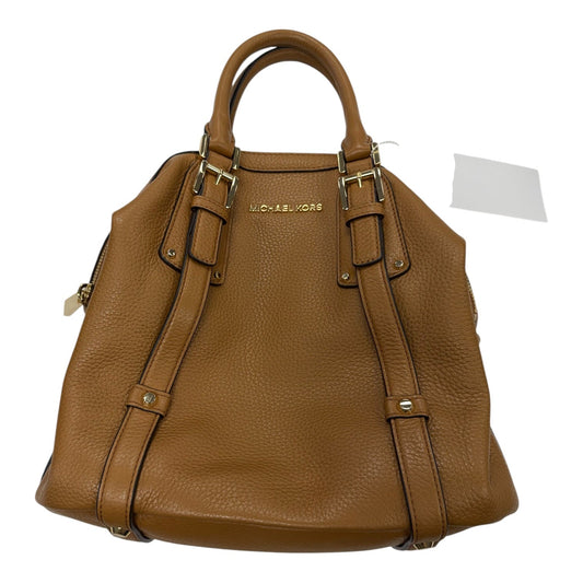 Handbag Designer By Michael Kors In Brown, Size:Medium