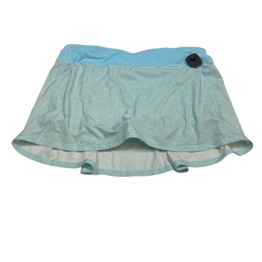 Athletic Skort Designer By Lululemon In Blue, Size:L