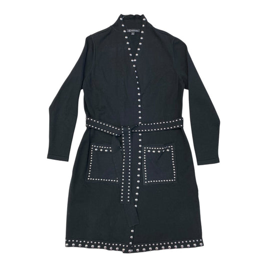 Sweater Cardigan By Inc In Black, Size:L