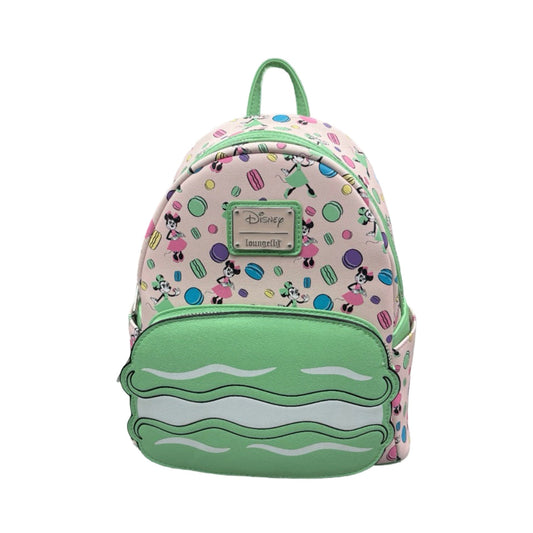 Disney Backpack By Loungefly In Pink & Green Size: Medium