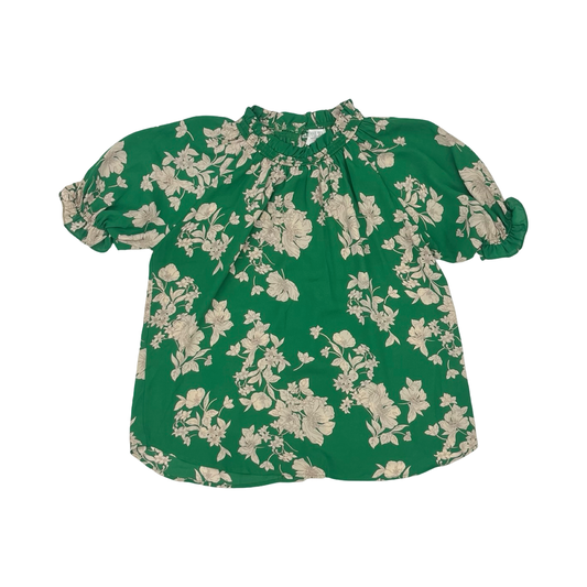 Blouse Ss By Sienna Sky In Green, Size:Xs