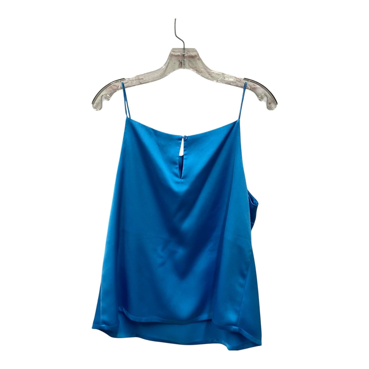 Top Sleeveless By Ann Taylor In Blue, Size:L