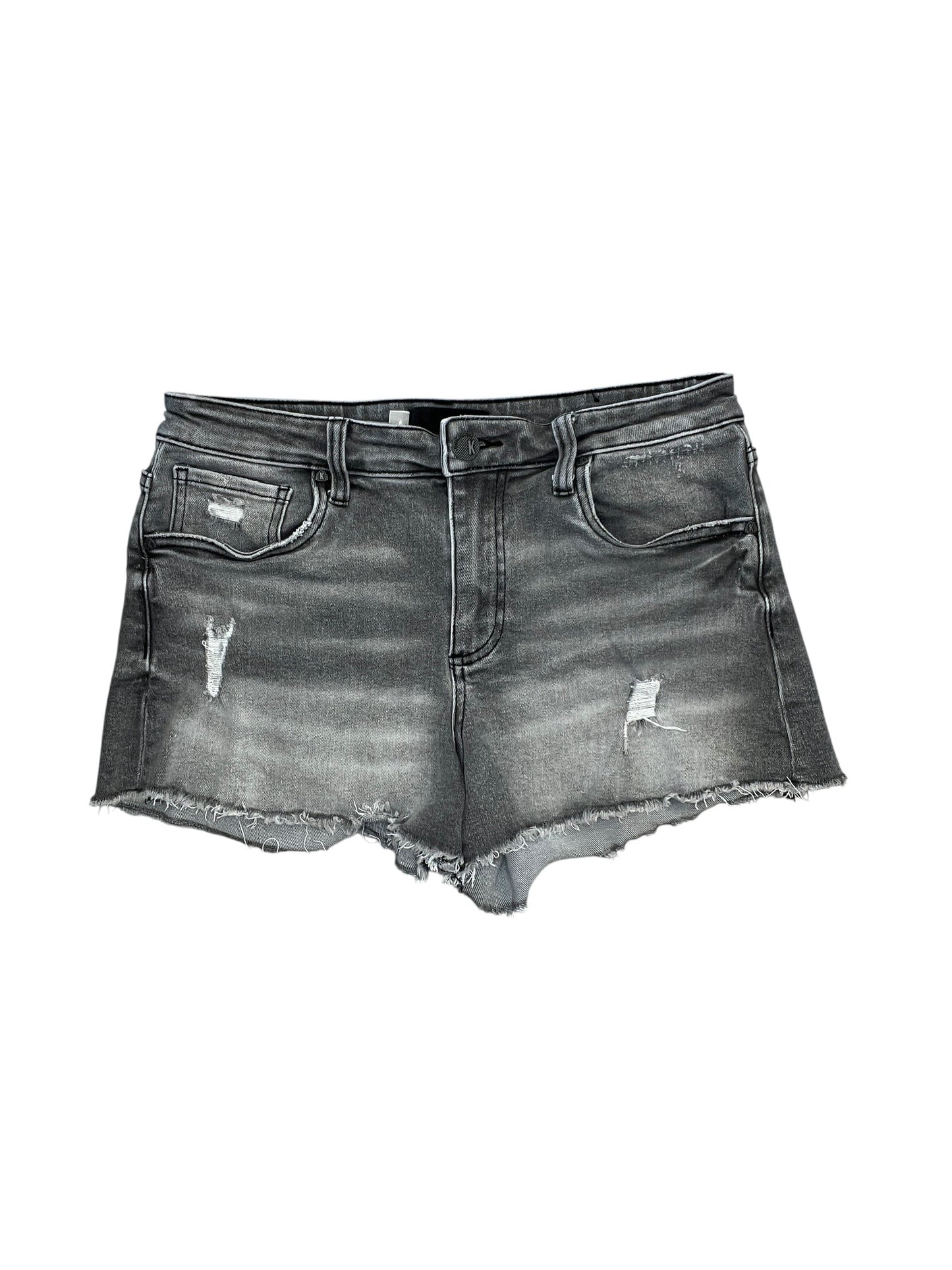 Shorts By Kut In Grey Denim, Size:S