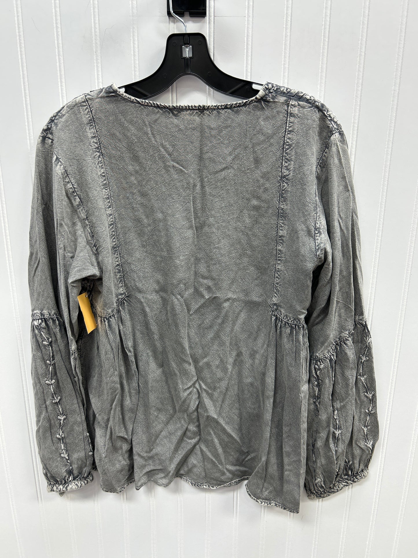 Top Ls By Solitaire In Grey, Size:S