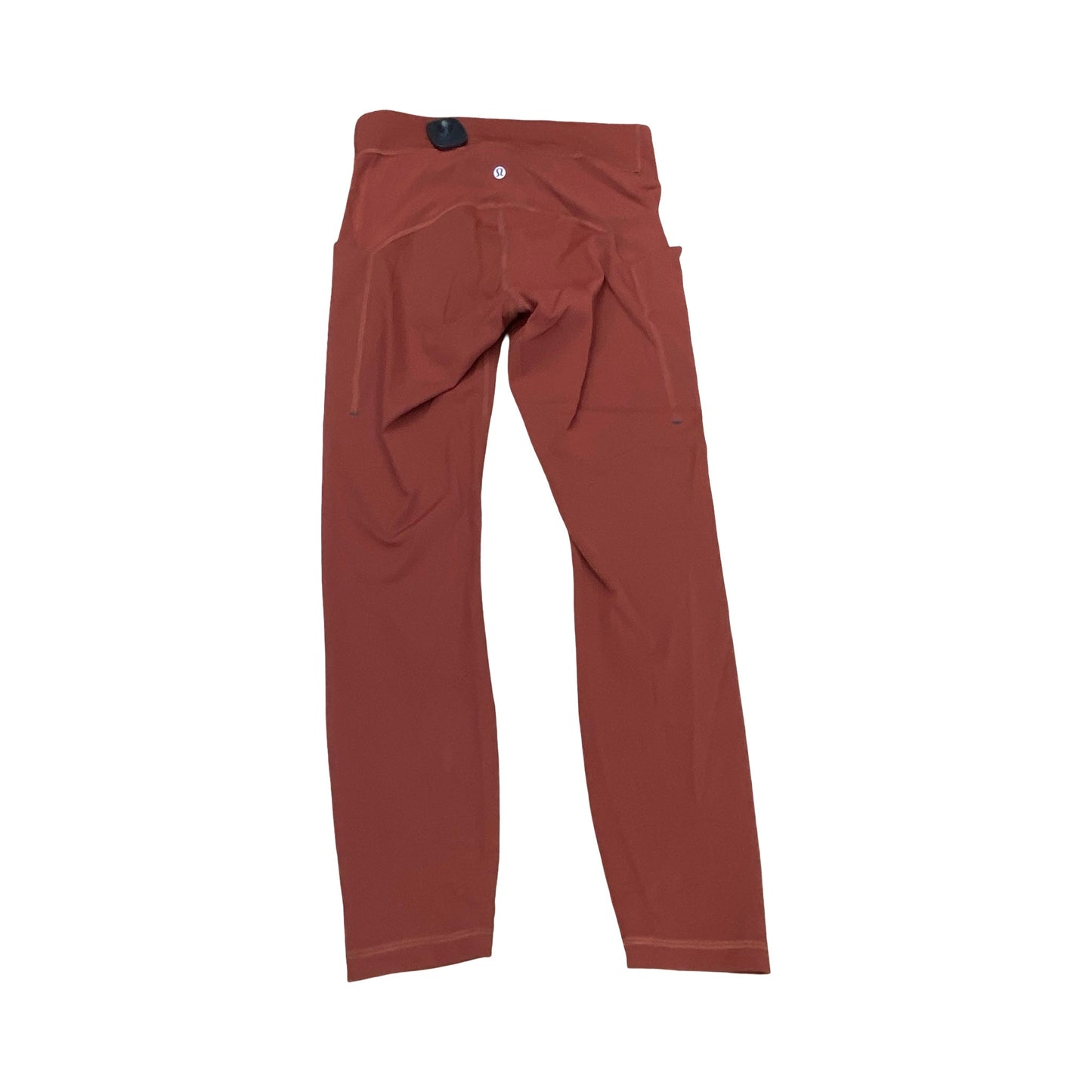 Athletic Leggings By Lululemon In Red, Size:8