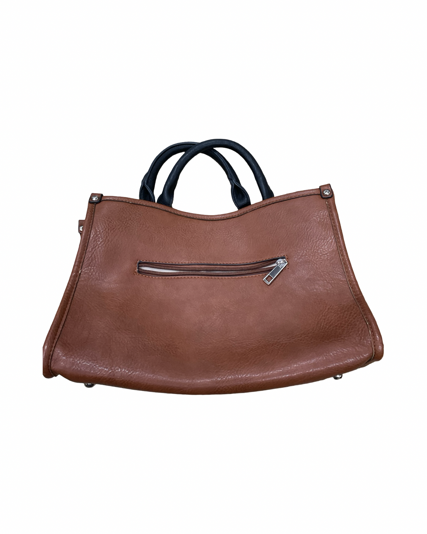 Handbag By Clothes Mentor In Black & Brown, Size:Small