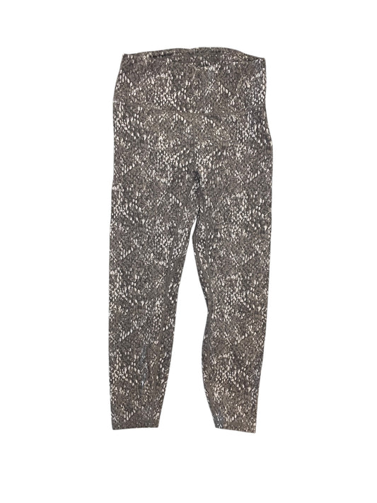 Athletic Leggings By Varley In Grey, Size:M