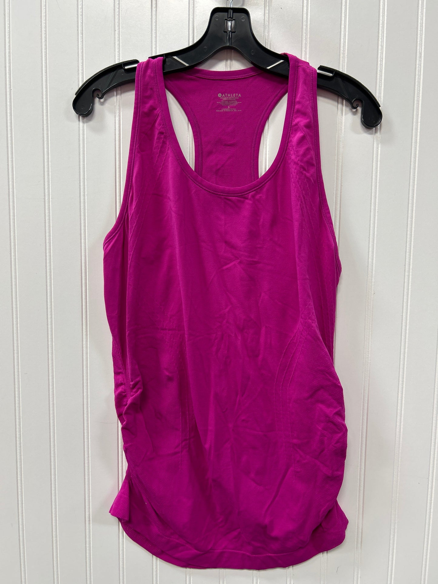 Athletic Tank Top By Athleta In Pink, Size:L