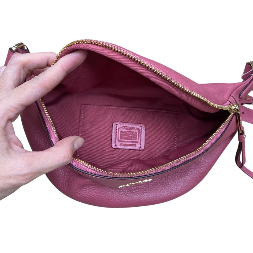 Belt Bag Designer By Coach In Pink, Size:Medium