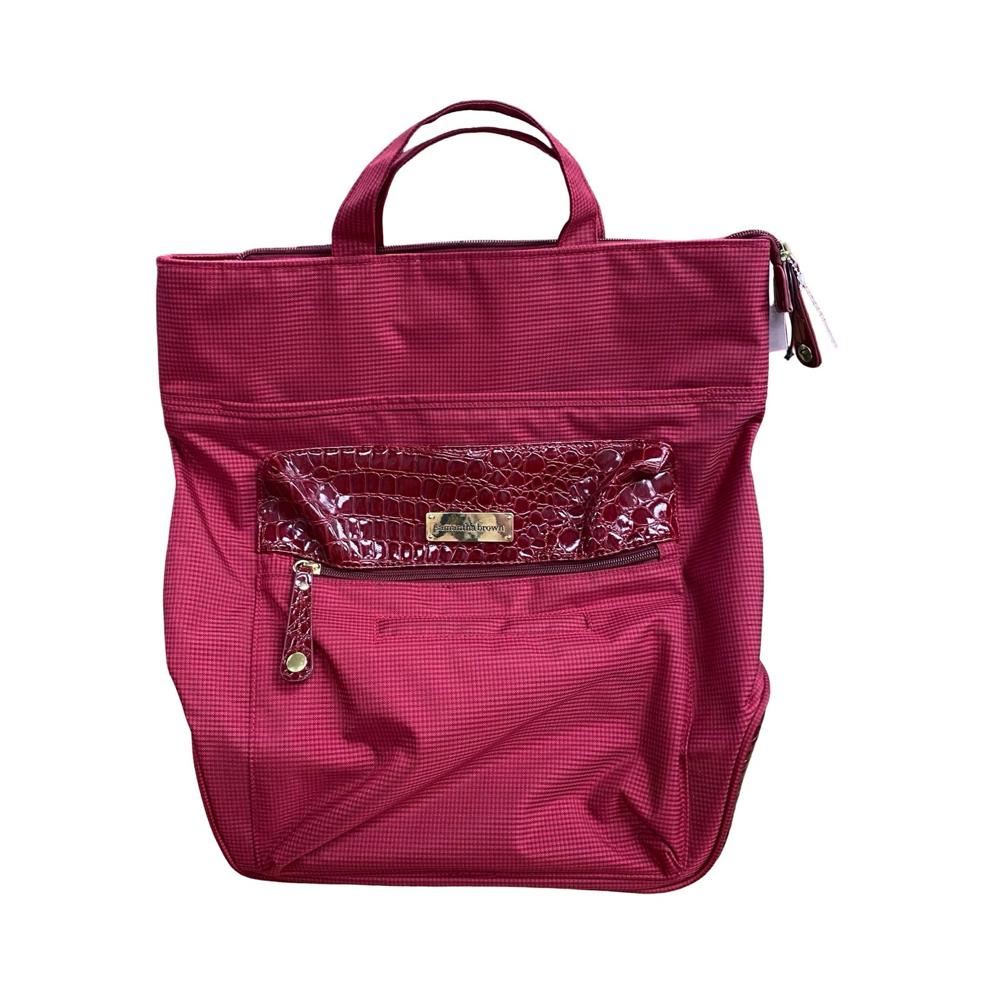 Backpack By Samantha In Red, Size:Large