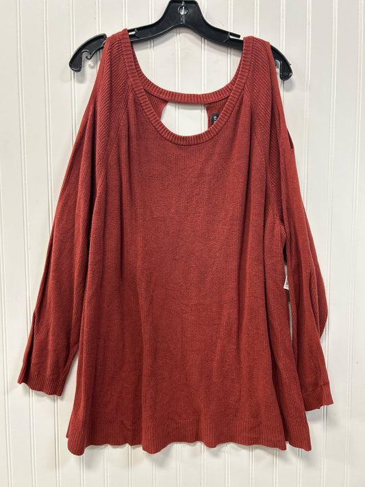 Sweater By Torrid In Red, Size:4X