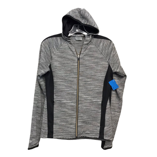 Athletic Jacket By Athleta In Grey, Size:S