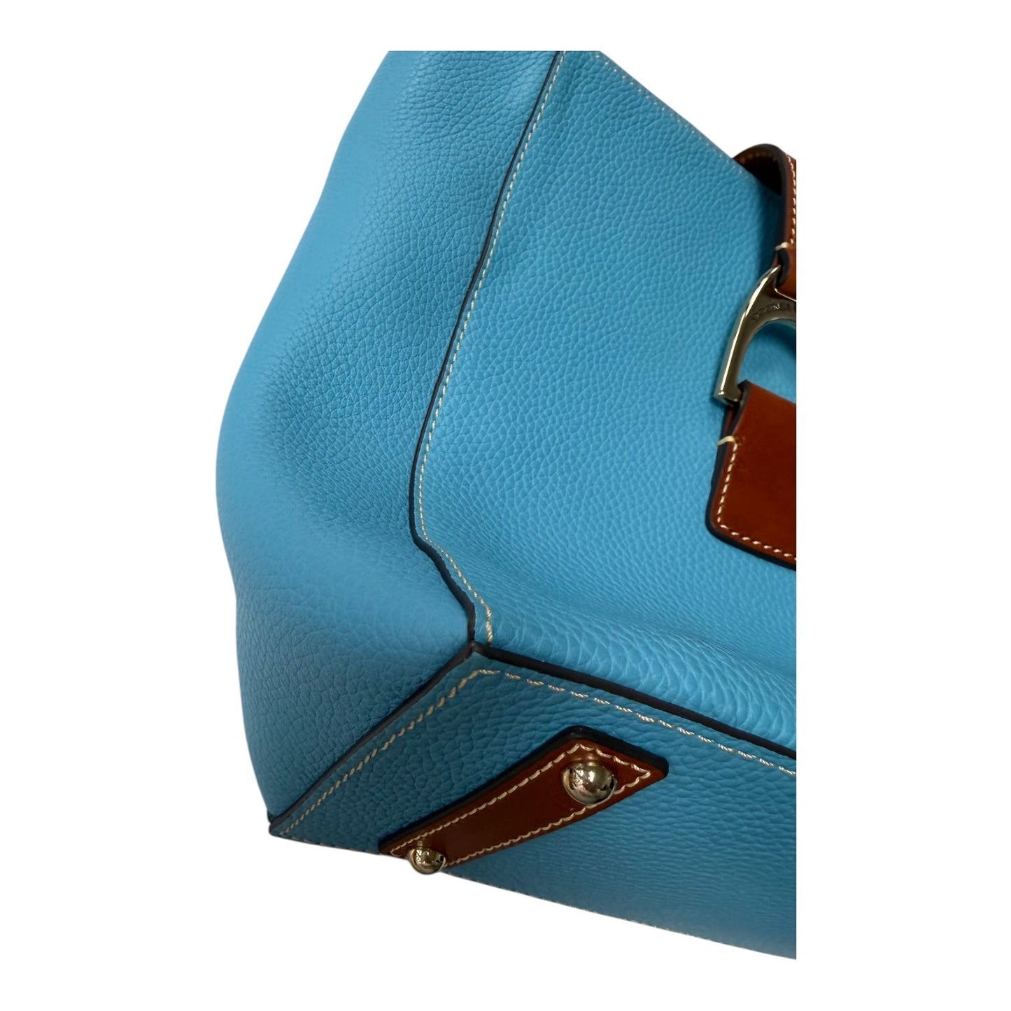 Handbag Designer By Dooney And Bourke In Blue, Size:Medium