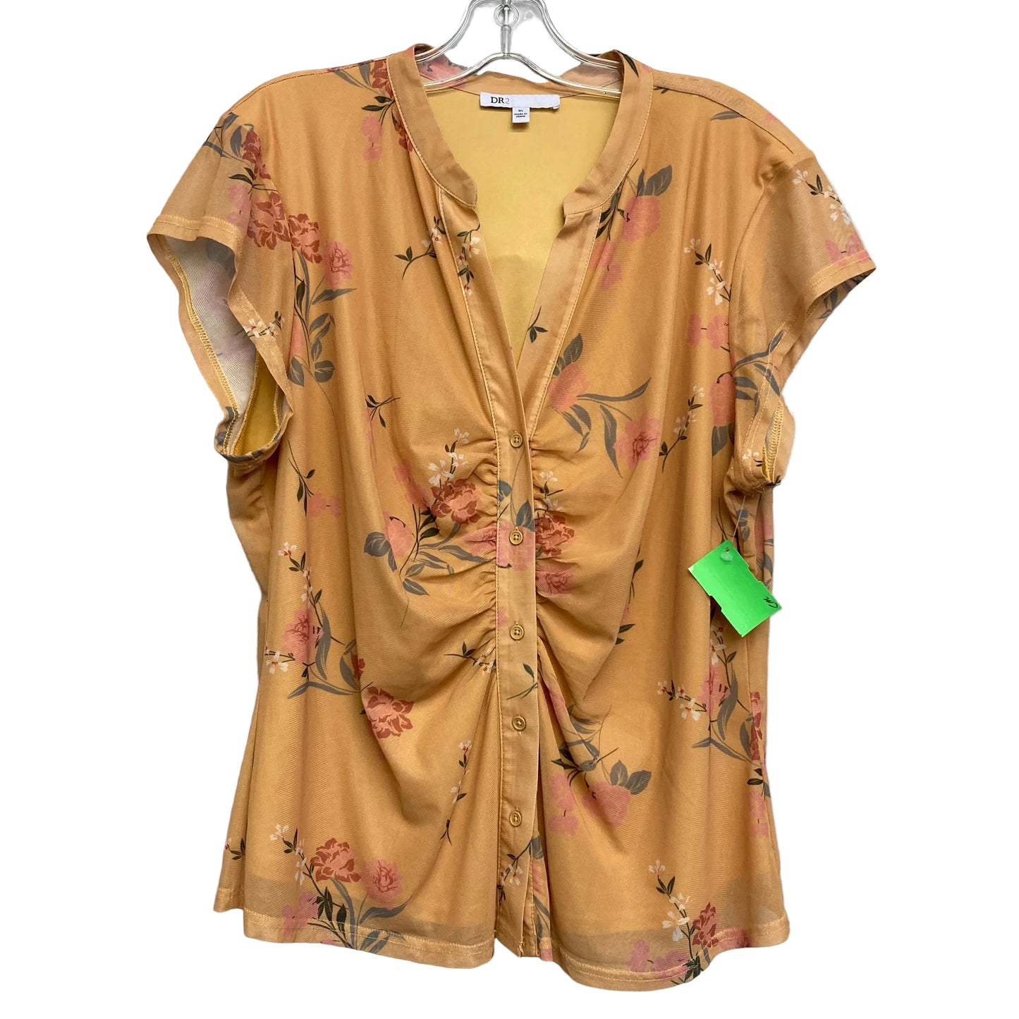 Top Sleeveless Basic By Dr2 In Floral Print, Size:Xl