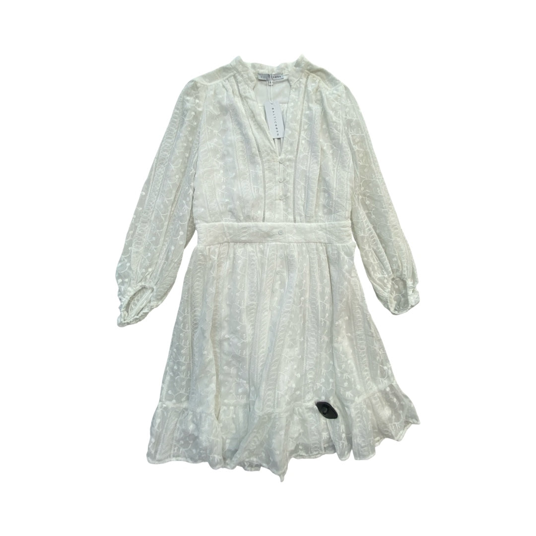 Dress Casual Midi By Baltic Born In White, Size:L