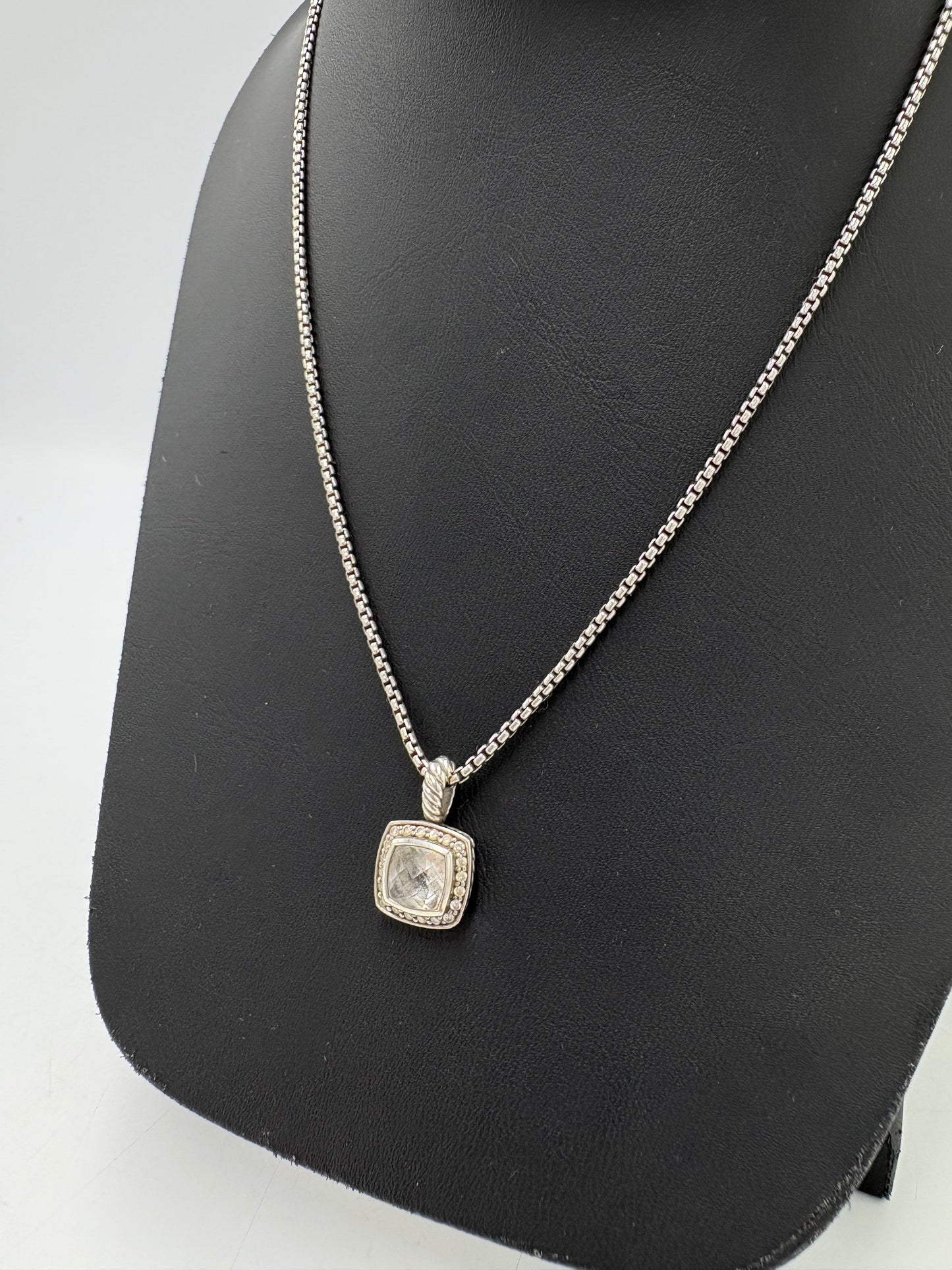 David Yurman Petite Albion Pendant Luxury Necklace