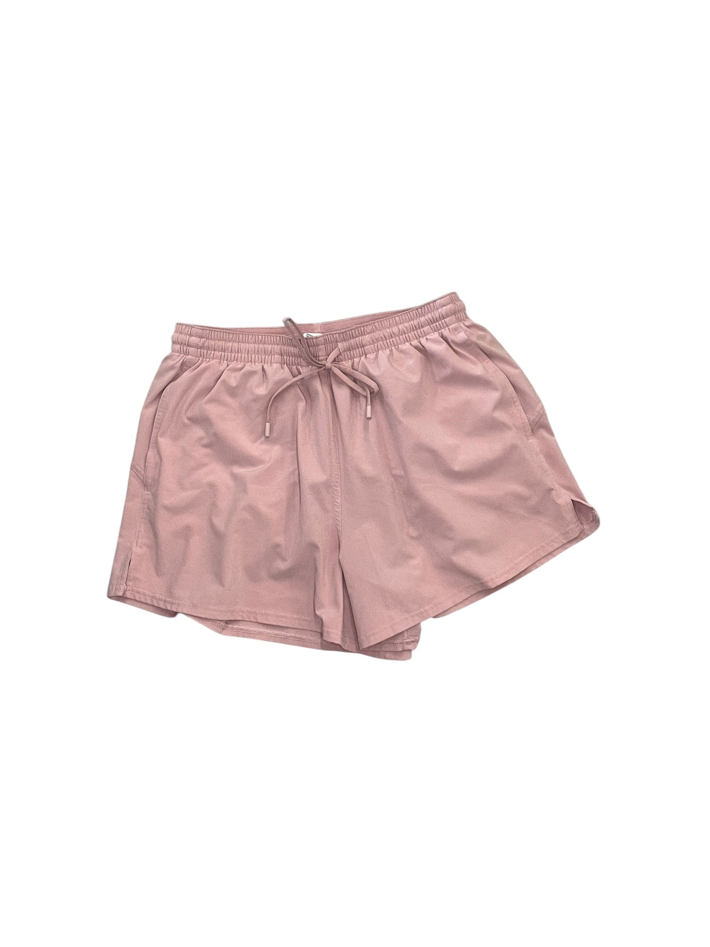 Athletic Shorts By Lululemon In Pink, Size:M