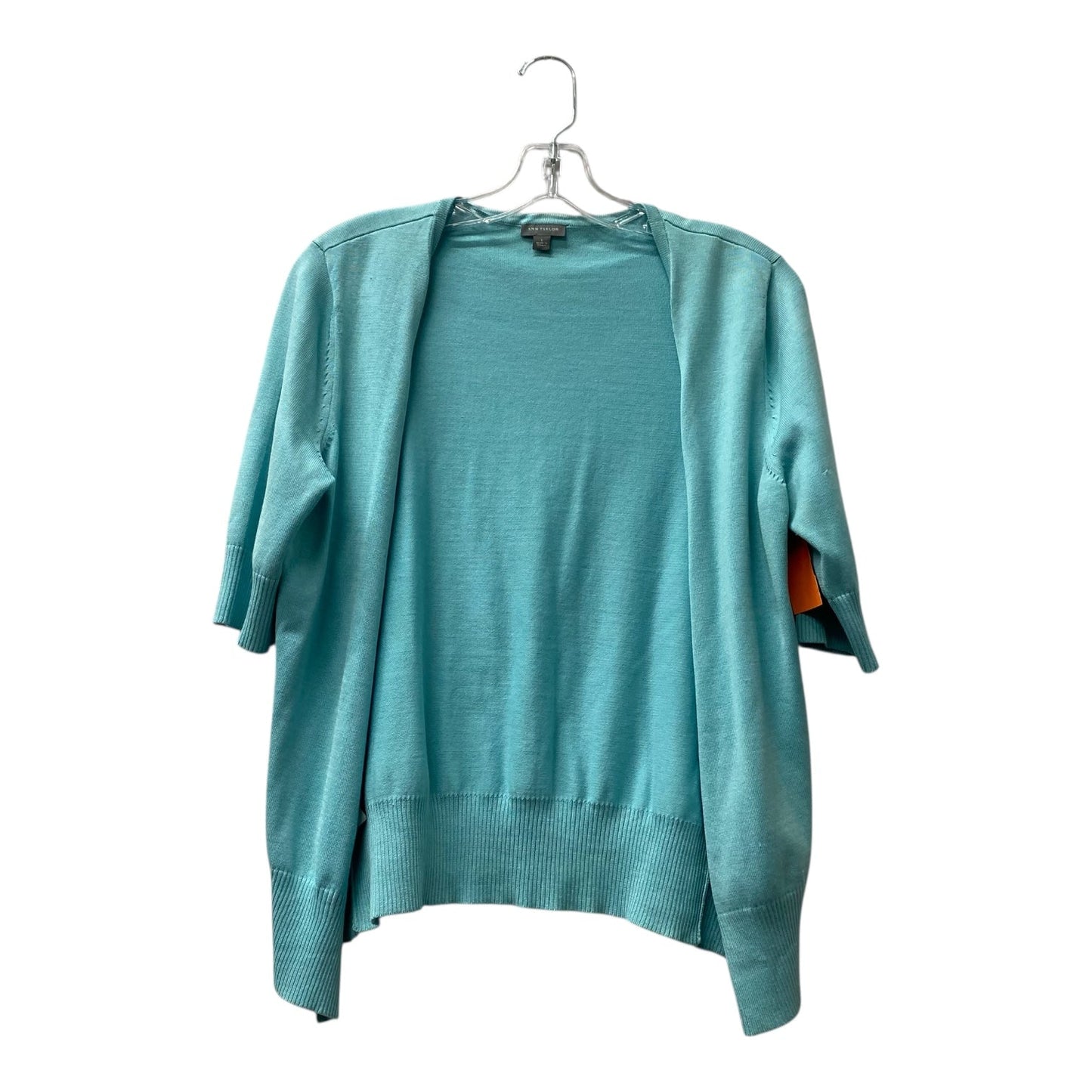 Cardigan By Ann Taylor In Blue, Size:L